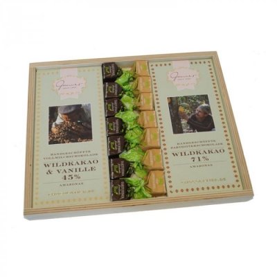 Wildkakao Amazonas - Geschenkbox Schokolade
