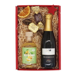 Prosecco, Pralinen & Likör - 3 Liköre zur Auswahl
