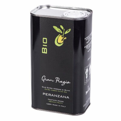 Gran Pregio Peranzana, Olivenöl extra nativ, BIO, 3 Liter - Bag-in-Box