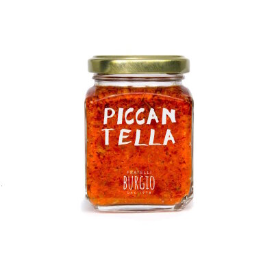 Sehr scharfe Chilischoten-Paste, zum Würzen von Pasta, Pizza und sonstigen Gerichten. Vegan, glutenfrei